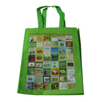 潼南LB11覆膜无纺布广告袋